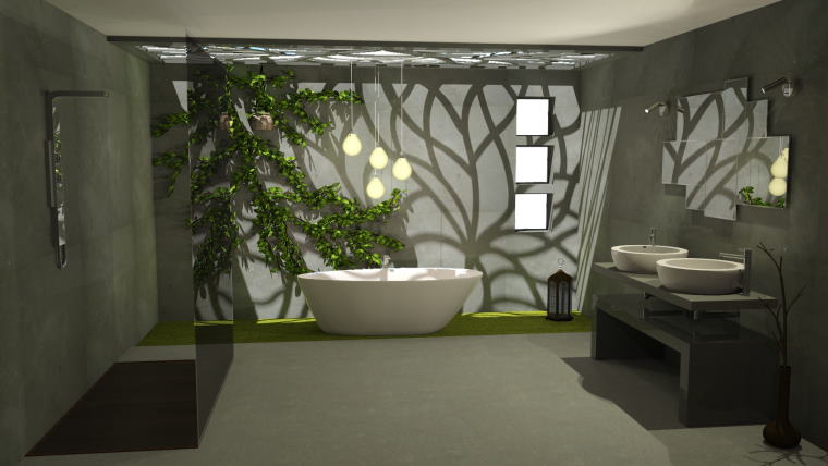 Brighter3D bathroom inside render